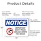 Signmission Important Don't Pour Grease, 14 in W x Rectangle, Aluminum OS-2PACK-NS-A-1014-L-13645 - alternate 5